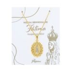 Fio Banhado a Ouro 18K c/Arabescos - Nossa Senhora de Fátima