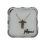 Fio em Aço Prateado, Cristo Rei, 1.50cm