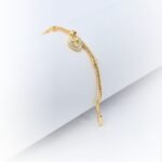 Pulseira Banhada a Ouro 18K "Pandora" - Nossa Senhora Aparecida - Image 2