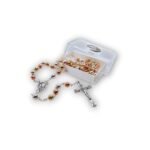 Terço de Pedra Hematite Colorido, 6mm