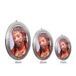 Ícone em Madeira com Folha de Prata, Santo Cristo, Vários Tamanhos - Image 2