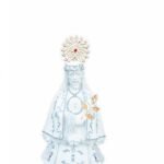 Estátua em resina - 18 cmImagem com Pintura