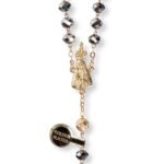 Terço de Cristal  - Disco Pai Nosso em Conta Laminada - Image 36