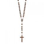 Terço de Madeira Riscada