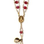 Terço de Cristal Escadinha do Ceu Dourado - Image 11