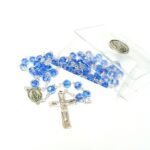 Terço de Cristal Facetado Hexagonal 8MM c/Anilha - Image 12