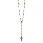 Terço de Pérola Paz c/ Caixa Dourado - Image 9