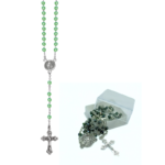 Terço de Cristal Disco 4MM Prateada em Caixa 4x4 - Image 24