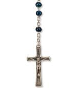 Terço de Plástico Imitação Pérola c/ Brilhos 8mm - Image 4