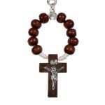 Porta Chave Dezena de Madeira Corda 6MM - Image 2