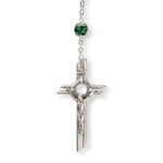 Terço de vidro manchado com anilhas - Image 4