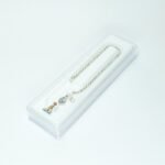 Pulseira de Metal c/ Mini Cristais Strass 3MM c/ Caixa - Image 4