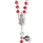 Terço de Cristal  - Disco Pai Nosso em Conta Laminada - Image 12