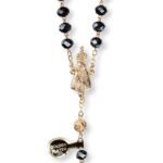 Terço de Cristal  - Disco Pai Nosso em Conta Laminada - Image 65