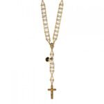 Terço de Cristal Escadinha do Ceu Dourado - Image 5