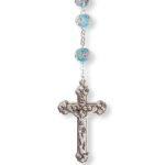 Terço de cristal disco 8MM Decorado à Mão c/Esmalte - Image 4