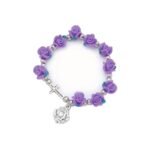 Pulseira em FIMO  - 'Jardim das rosas'