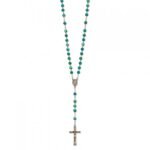 Terço de Vidro Cerâmica Manchado - Image 9