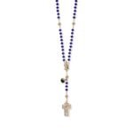 Terço de Cristal  - Disco Pai Nosso em Conta Laminada - Image 58