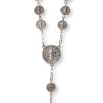 Terço de metal - São BentoMedalhas redondas - Image 2