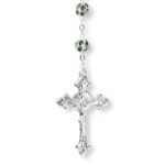 Terço de cristal  - imitação swarovski - com mini cristais - Image 5