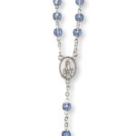 Terço de Cristal Vidrado com anilhas - Image 9