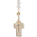 Terço de Cristal  - Disco Pai Nosso em Conta Laminada - Image 19