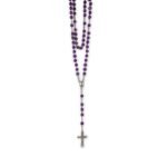 Terço de Vidro Cristal Pulverizado, 8mm - Image 2