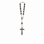 Dezena em Madeira Facetado Retangular 5/8 c/fecho