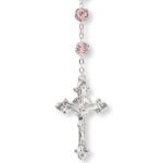 Terço de cristal  - imitação swarovski - com mini cristais - Image 11