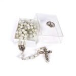 Terço de Cristal Disco Rosas Murano - Image 9