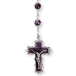 Terço de vidro -com anilhas e relíquia - Image 8