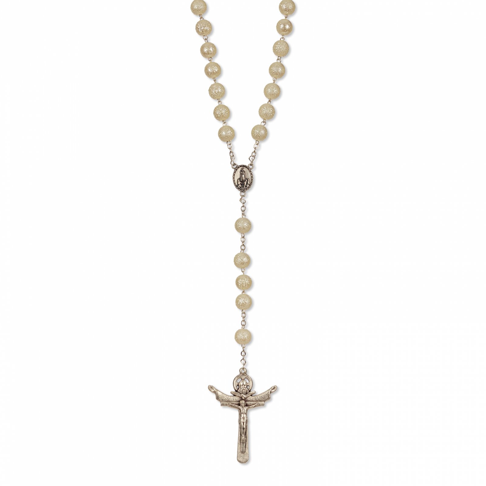 2366864844_T6084 Terço de Pérola Bola de Neve - Image 1