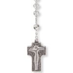 Terço de Cristal  - Disco Pai Nosso em Conta Laminada - Image 94