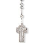 Terço de Cristal  - Disco Pai Nosso em Conta Laminada - Image 40