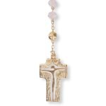 Terço de Cristal  - Disco Pai Nosso em Conta Laminada - Image 79