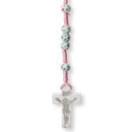 Terço de Madeira - em corda - Florido C/ fecho metálico - Image 7