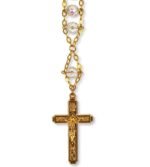 Terço de Cristal Escadinha do Ceu Dourado - Image 7