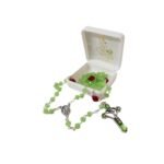 Terço de Cristal c/Rosa em Fimo, 6MM - Image 6