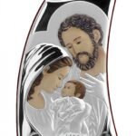Painel Bilaminado Prata 999°°Sagrada Família em Cerâmica