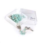 Terço de Pérola Paz c/ Caixa Prateado - Image 10