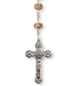 Terço de cristal disco 8MM Decorado à Mão c/Esmalte - Image 7