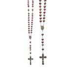 Terço de Metal Formato Coração Nª Srª Resina - Image 10