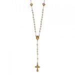 Terço de Pérola Paz c/ Caixa Dourado - Image 13