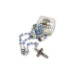 Terço de cristal com pérolas - cruz e passador em esmalte - Image 6