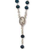 Terço de Plástico Imitação Pérola c/ Brilhos 8mm - Image 3