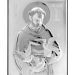 Painel Bilaminado Prata Vaporizada