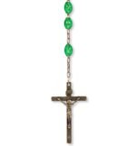 Terço de Plástico Oval Cristal - Image 29