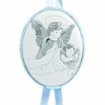 Painel Bilaminado Folha de Alumínio c/ prata vaporizada Anjo da Guarda