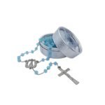 Terço/Fio de Cristal Prateado c/caixa, 6mm - Image 16